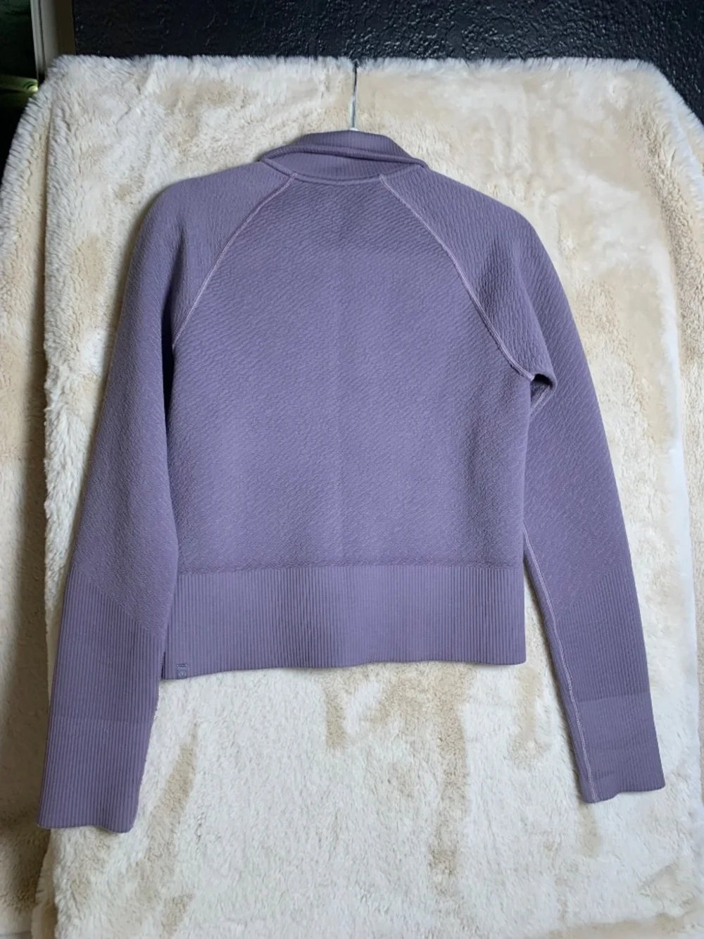 Lululemon End State Full Zip - Dusky Lavender,purple textured jacket sz 6